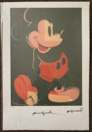 Mickey by Andy Warhol (after) at iMuseum Vegas