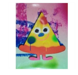 Pizza Print by Jon Burgerman at Dovehouse Contemporary