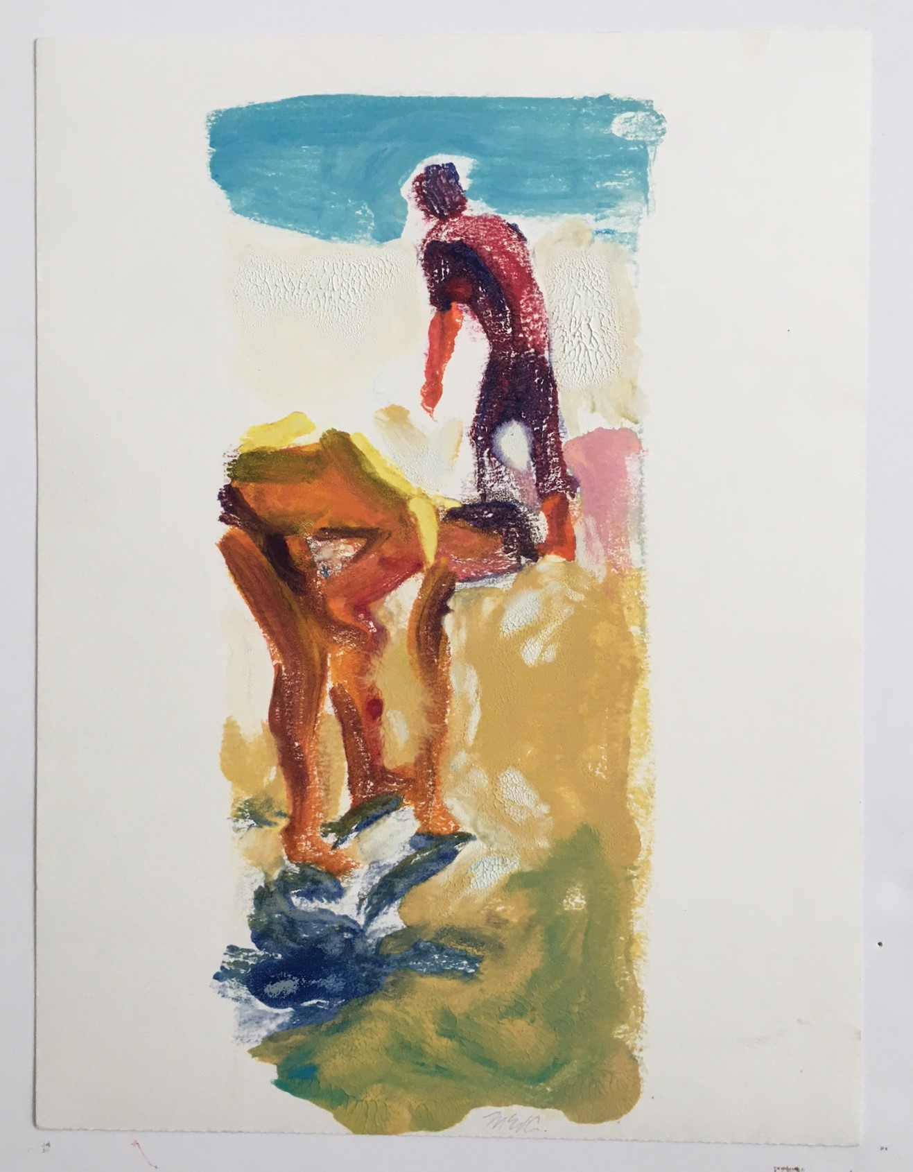 Shell Gatherers by McWillie Chambers