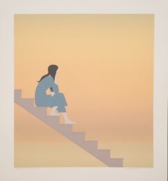 Stairway to the Sea by Will Barnet at ebo Gallery
