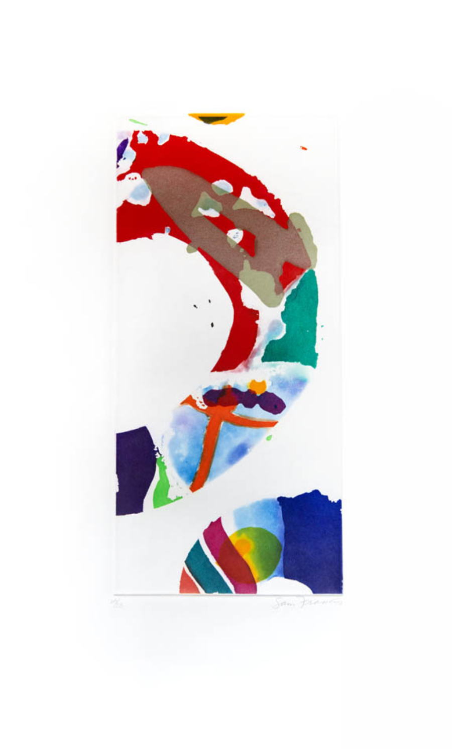 Untitled (SFE-090) by Sam Francis