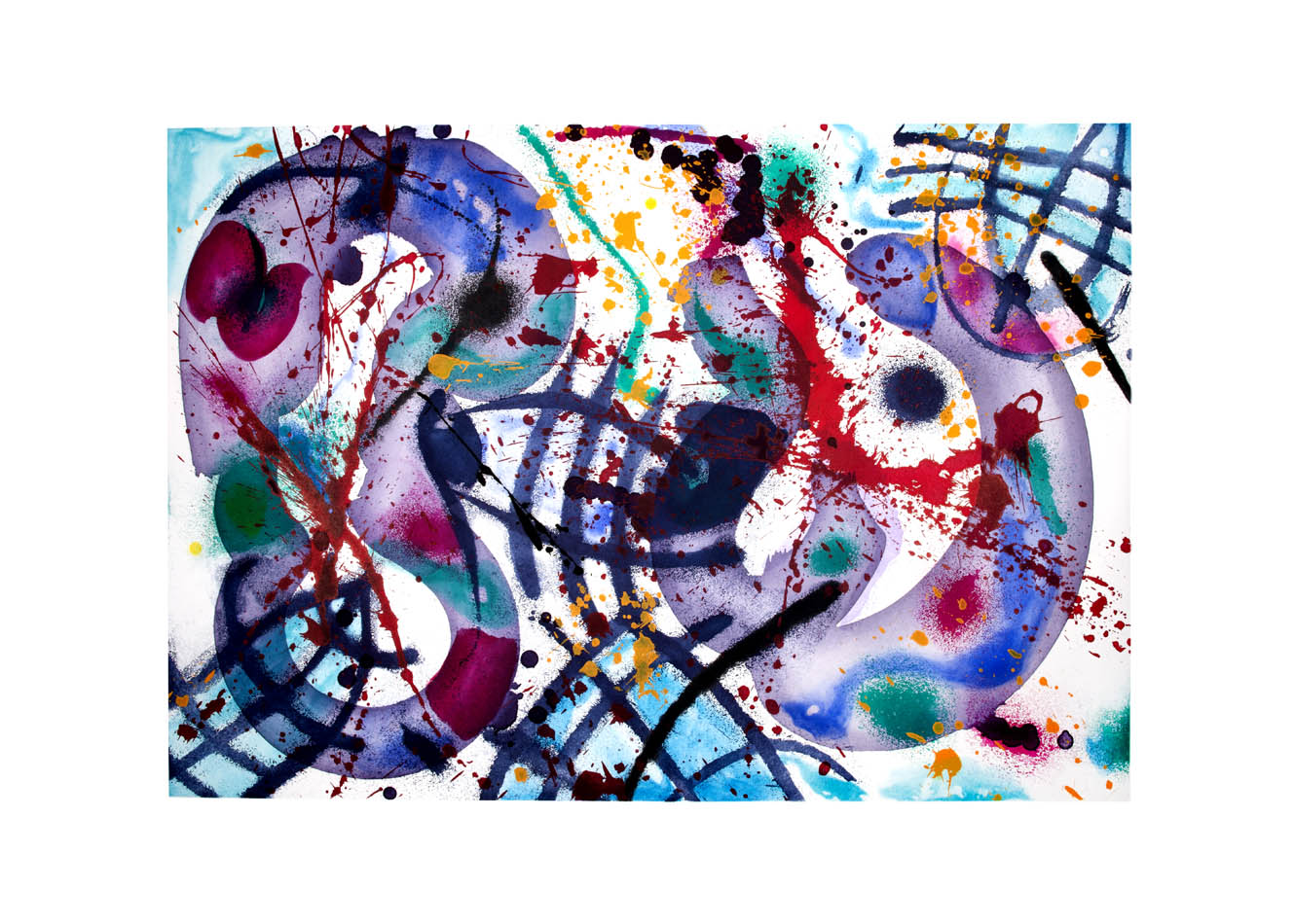 Trietto 3 (SFE-076 RC) by Sam Francis