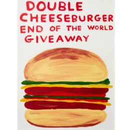 Double Cheesburger by David Schrigley at Dovehouse Contemporary
