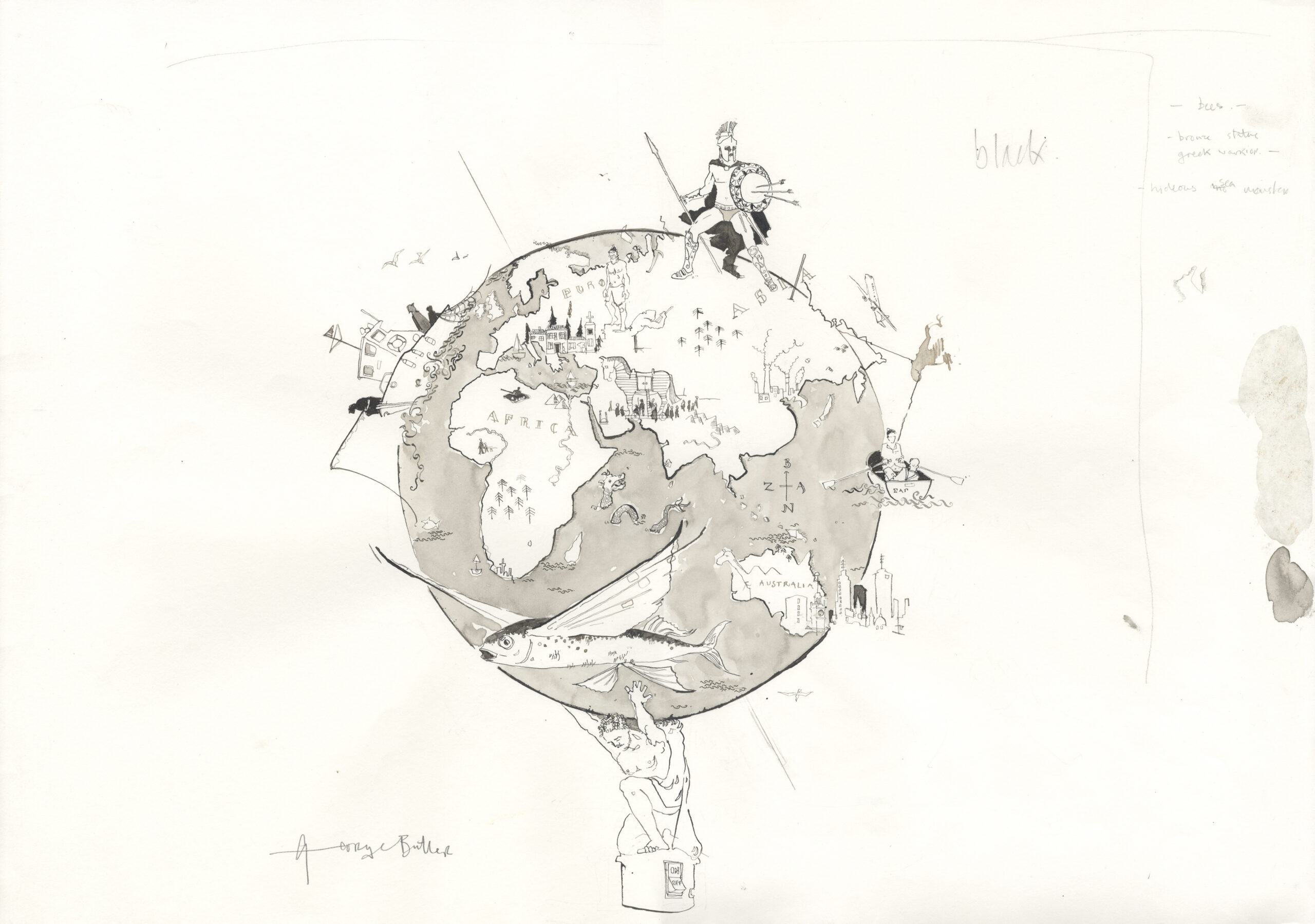 Nandi’s Glowing Globe by George Butler