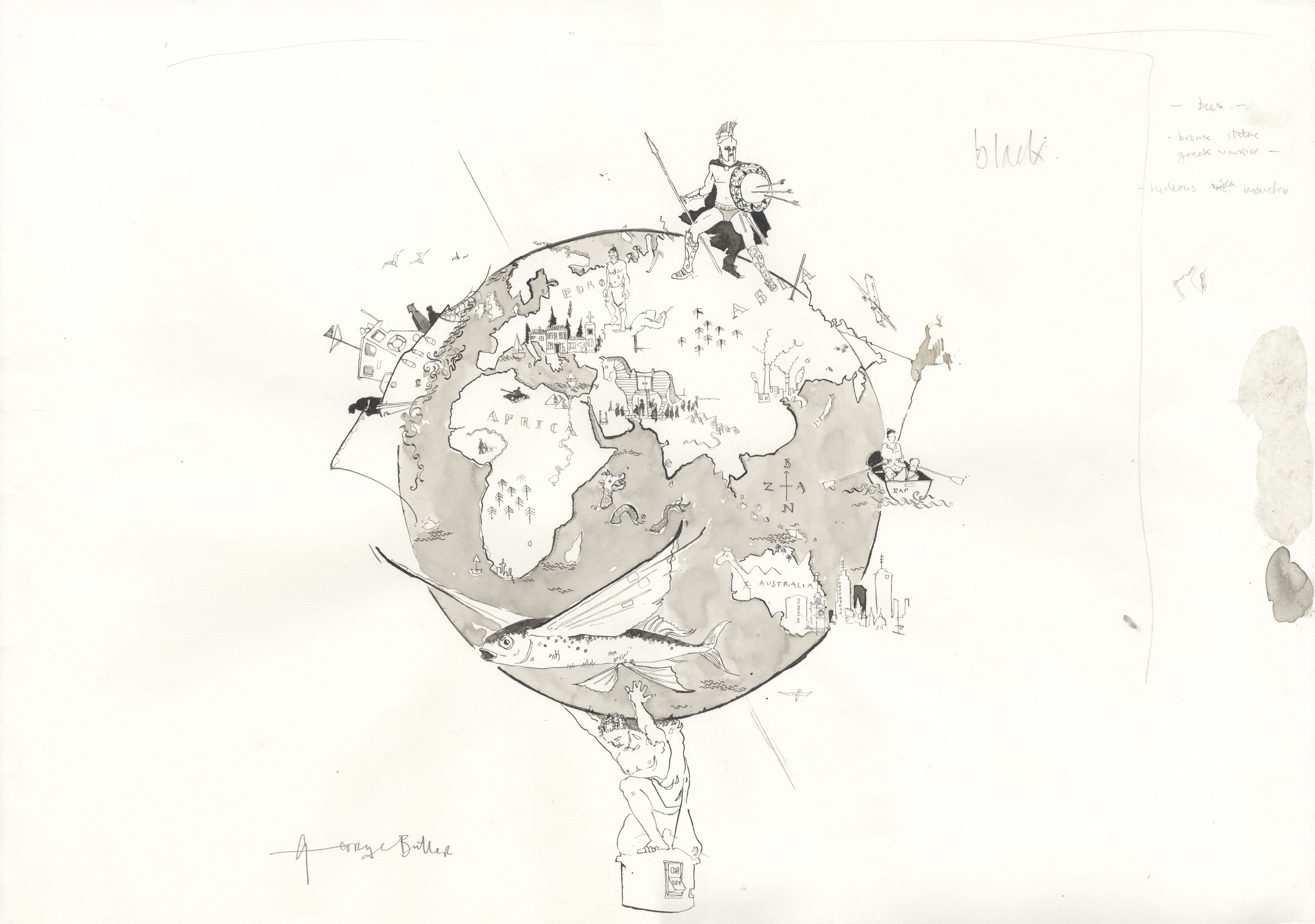 Nandi’s Glowing Globe by George Butler