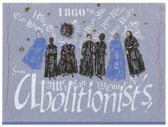 Some Early Visionary American Women Abolitionists by Lesley Dill at Tandem Press (IFPDA)