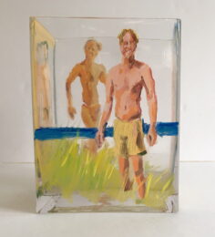 Vase 4 Men by McWillie Chambers at William Chambers Art
