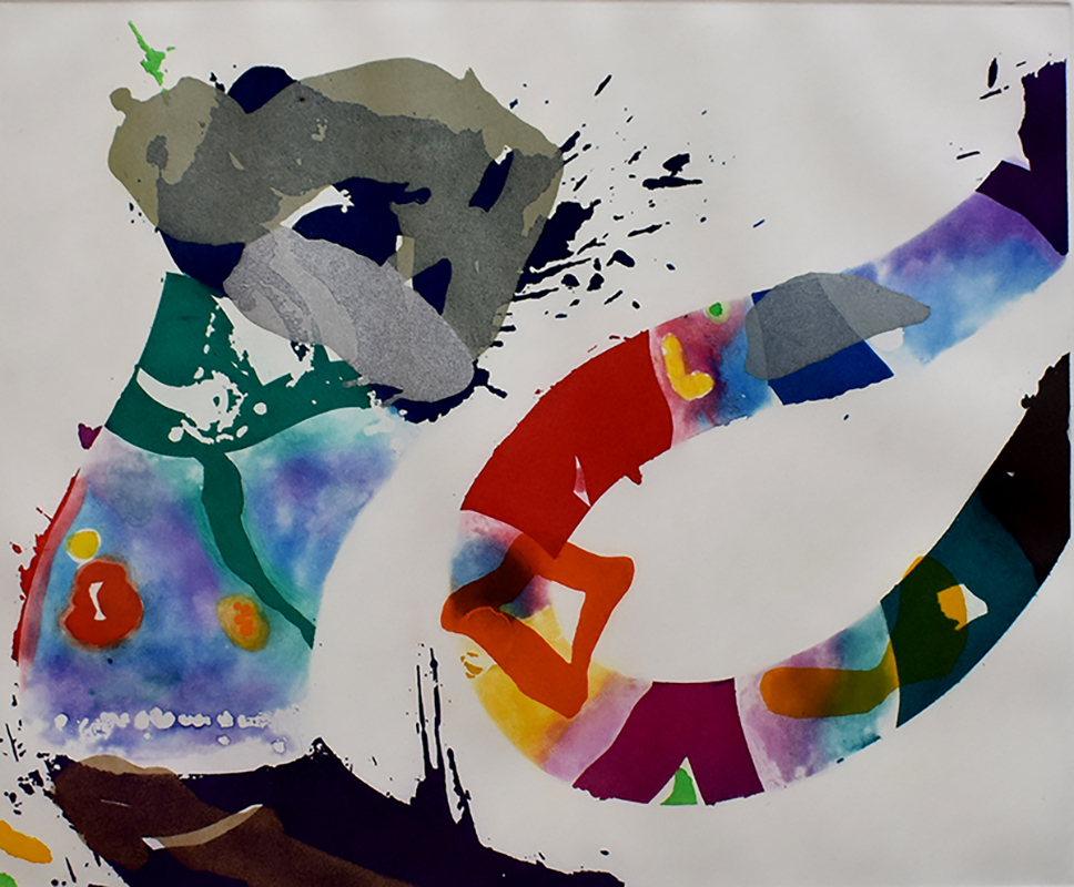 Untitled (SFE-092) by Sam Francis