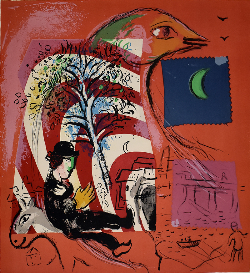 The Rainbow by Marc Chagall