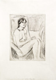 Celline naken (Celline Nude) by Edvard Munch at John Szoke Gallery