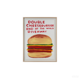 Double Cheeseburger by David Shrigley at Dovehouse Contemporary