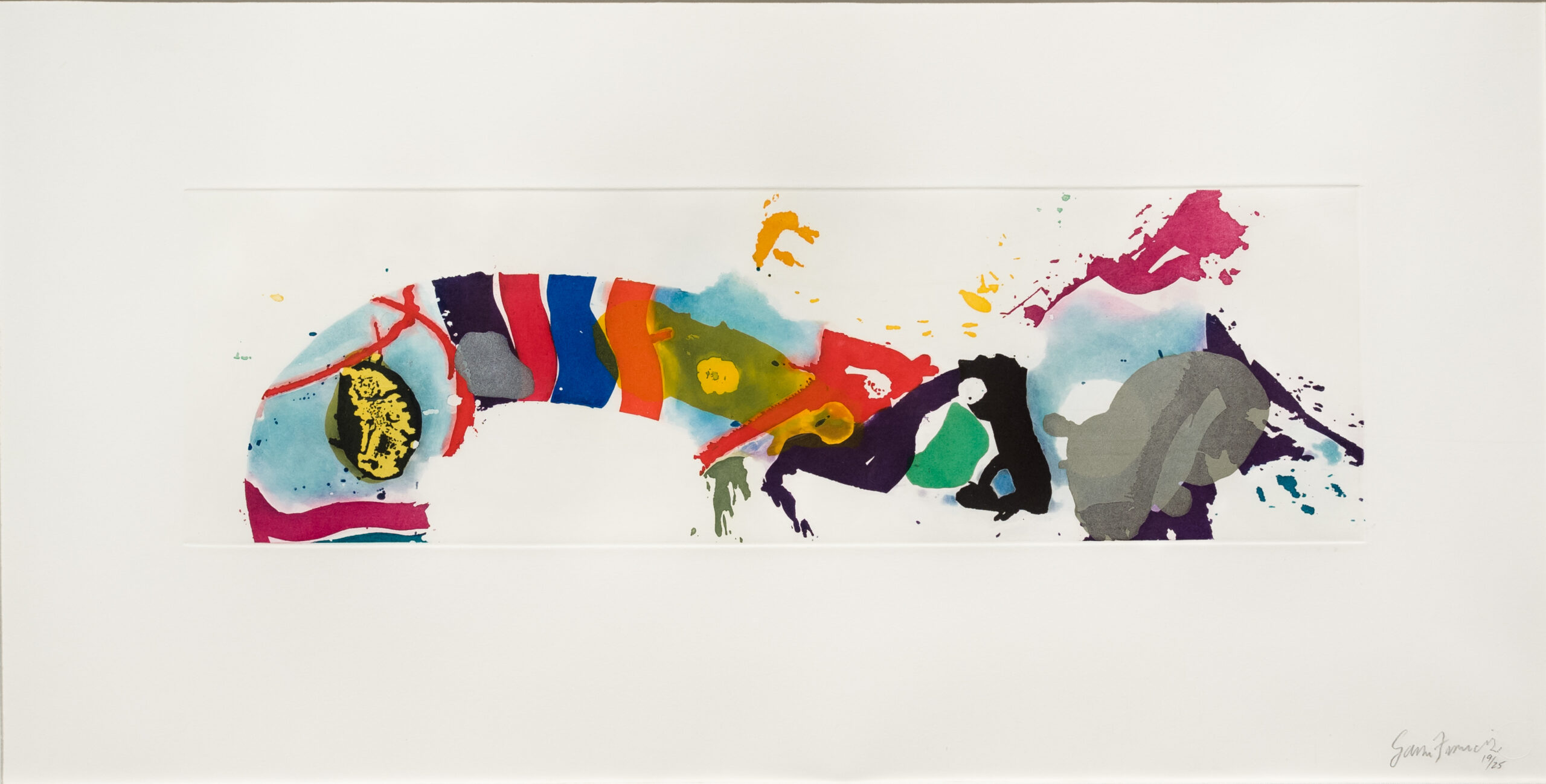 Untitled by Sam Francis