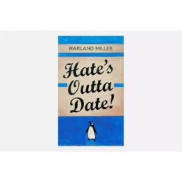Hate’s Outta Date – blue by Harland Miller at Dovehouse Contemporary