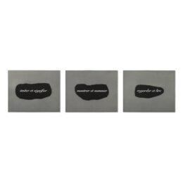 L’Essence de la rhétorique est dans l’allégorie IV by Joseph Kosuth at MLTPL
