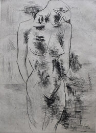 Nude Study (Nude) by Georges Braque at Gilden's Art Gallery