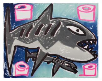 Swimmers by Katherine Bernhardt at Counter Editions