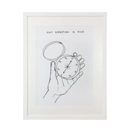 Any Direction Is Fine by David Shrigley at Dellasposa