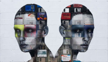 Binary by Nick Gentry at Robert Fontaine Gallery