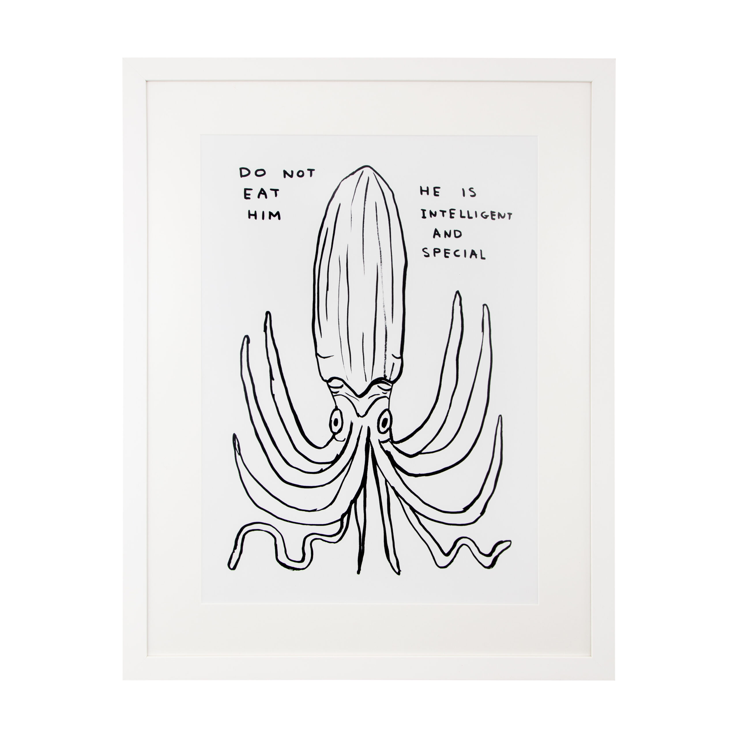 Do Not Eat Him by David Shrigley
