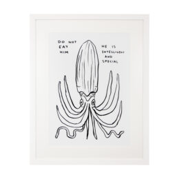 Do Not Eat Him by David Shrigley at Dellasposa