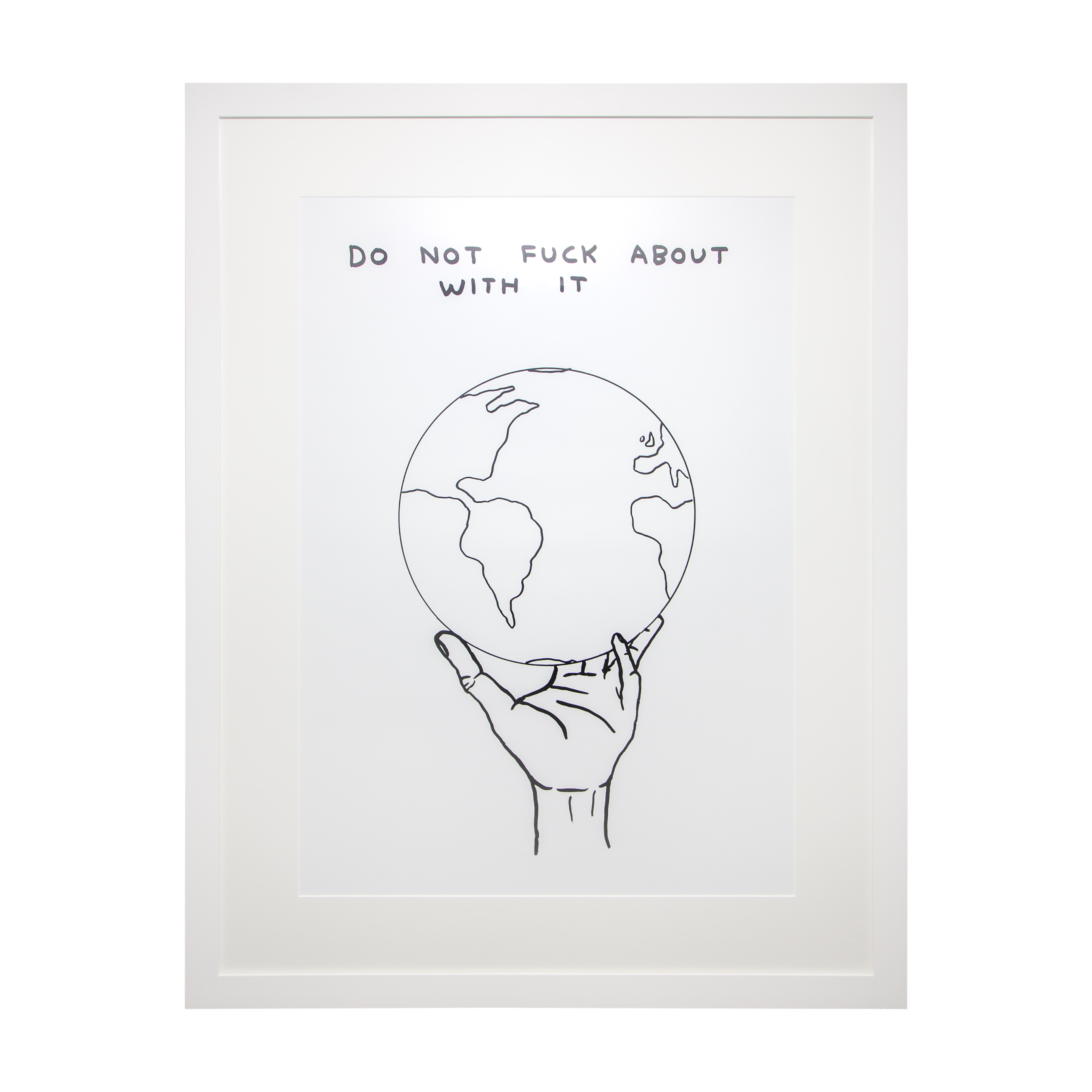 Do Not Fuck About With It by David Shrigley