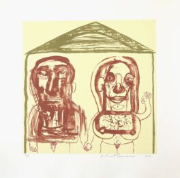 Harold and Medrie by Nicole Eisenman at Jungle Press Editions