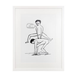 I Mean No Disrespect by David Shrigley at Dellasposa