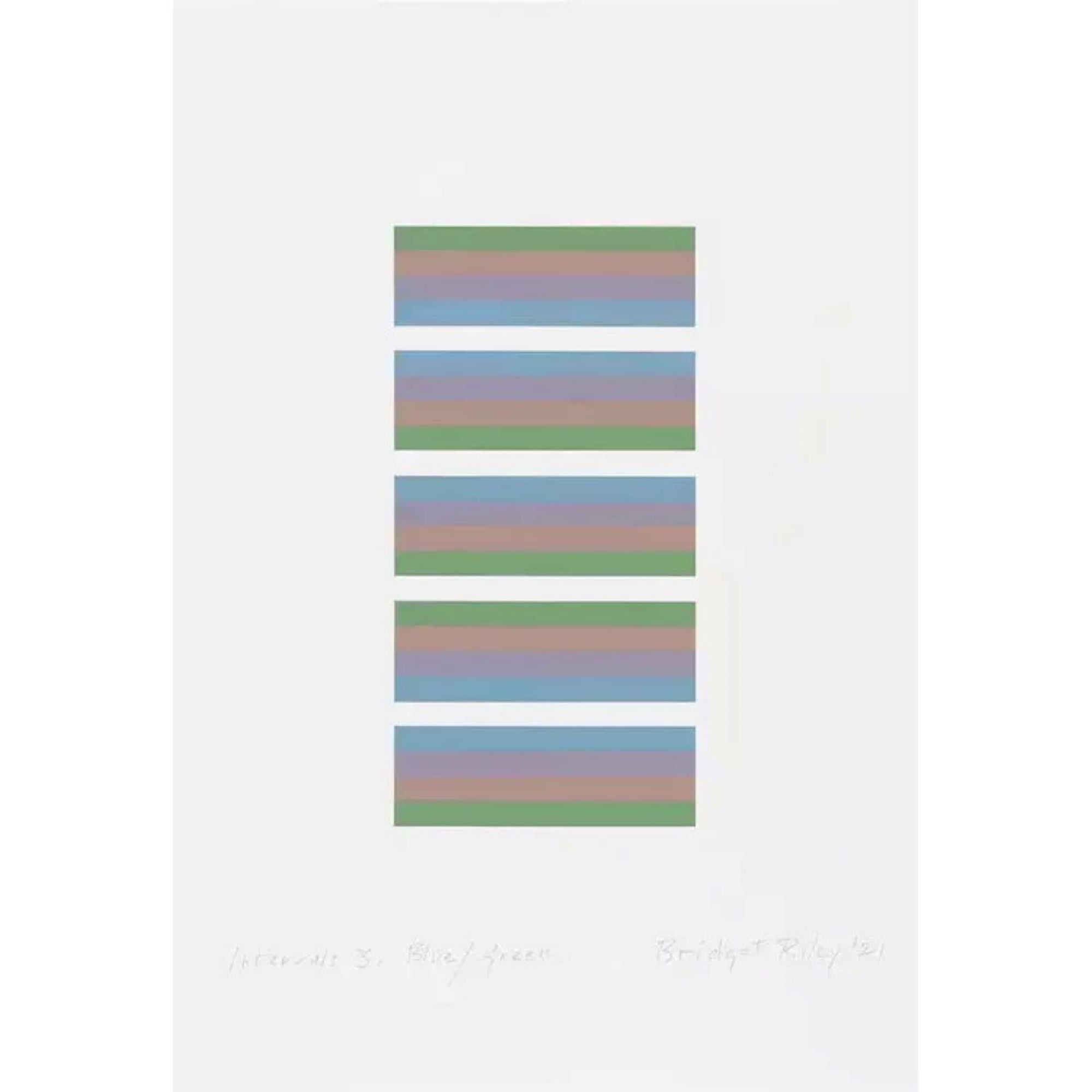 Interval 3 by Bridget Riley
