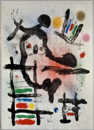Oiseau fronde (Slingshot Bird) by Joan Miro at Puccio Fine Art