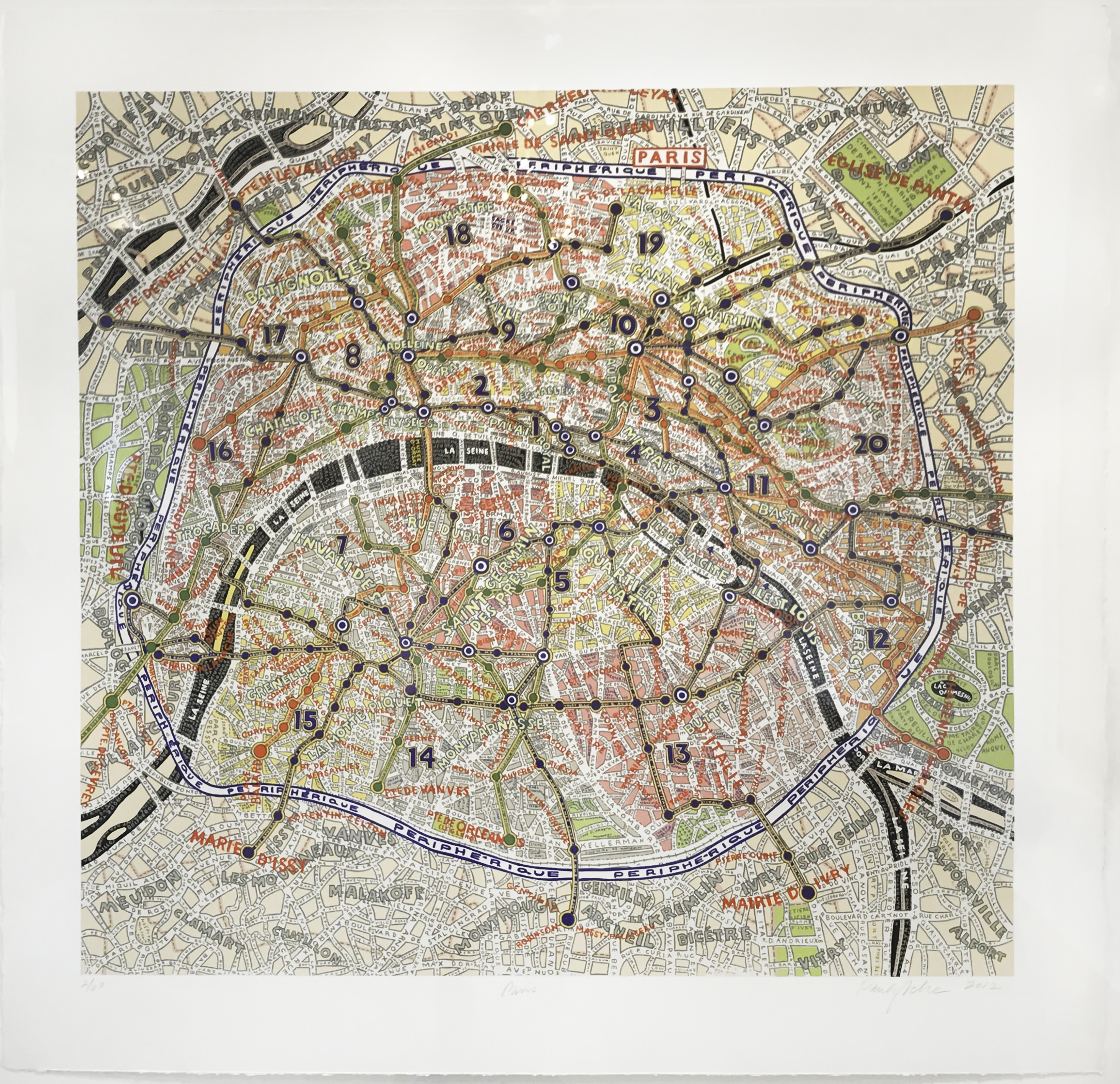 Paris by Paula Scher