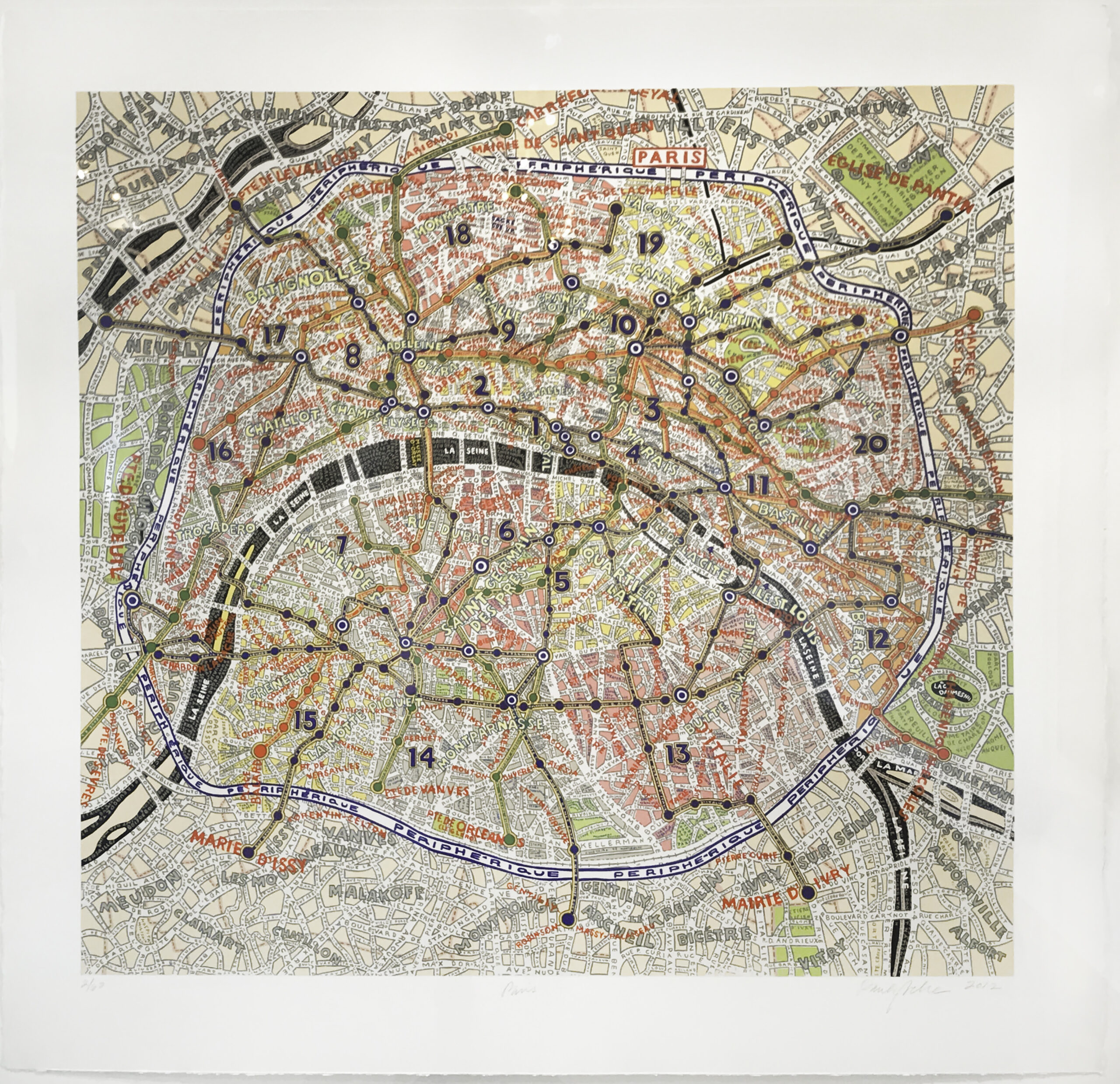Paris by Paula Scher