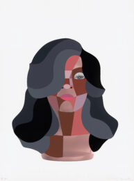 Style Variation 3 (Loose Wave) by Derrick Adams at Tandem Press (IFPDA)