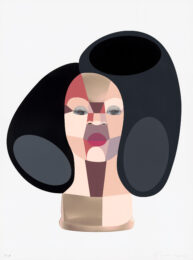 Style Variation 4 (Side Part) by Derrick Adams at Tandem Press (IFPDA)