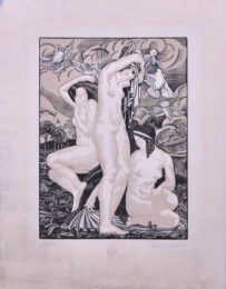 Trois baigneuse by Henri Clément-Serveau at Editions Graphiques Ltd