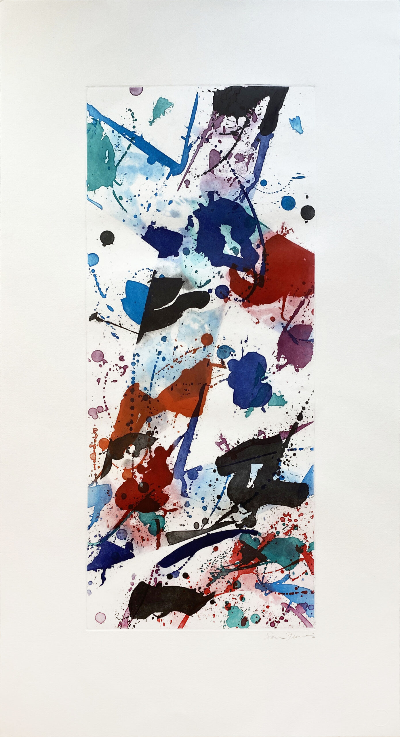 Untitled (SFE-014) by Sam Francis
