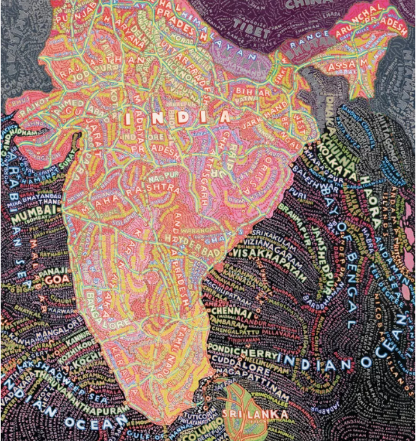 India by Paula Scher