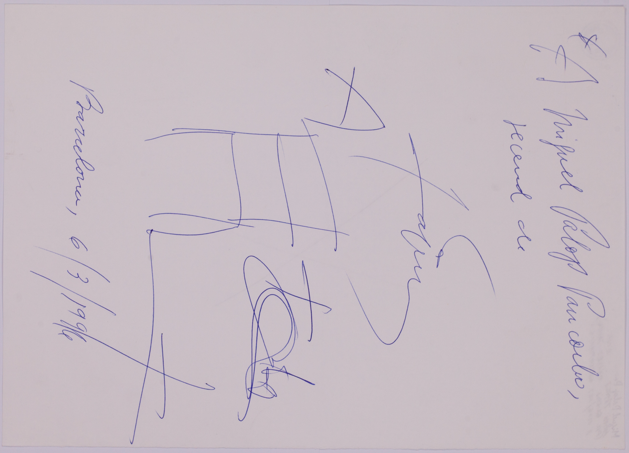 Untitled by Antoni Tapies