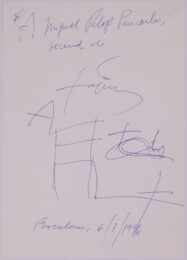 Untitled by Antoni Tapies at Sylvan Cole Gallery