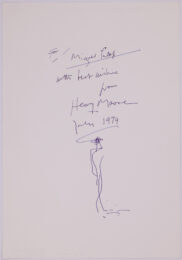 Untitled by Henry Moore at Sylvan Cole Gallery