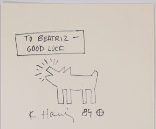 Untitled by Keith Haring at Sylvan Cole Gallery