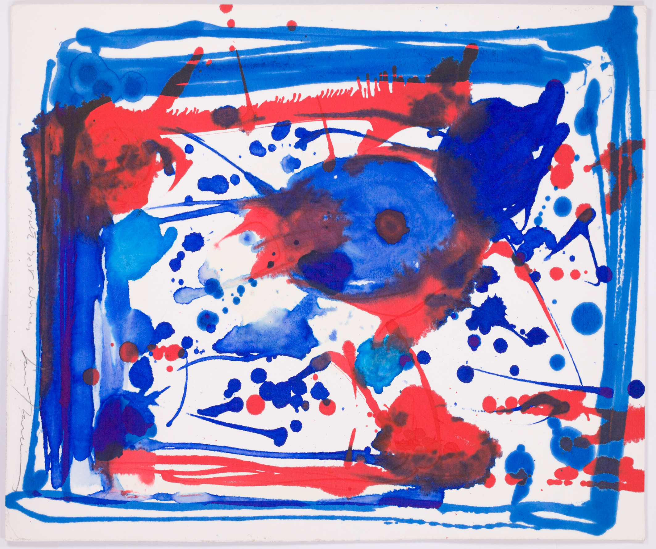 Untitled by Sam Francis