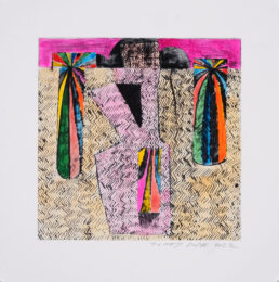 Abstract Drypoint  Monoprint by Tomory Dodge at Flying Horse Editions