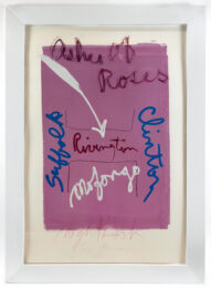 Ashes of Roses by Rene Ricard at Petersburg Press