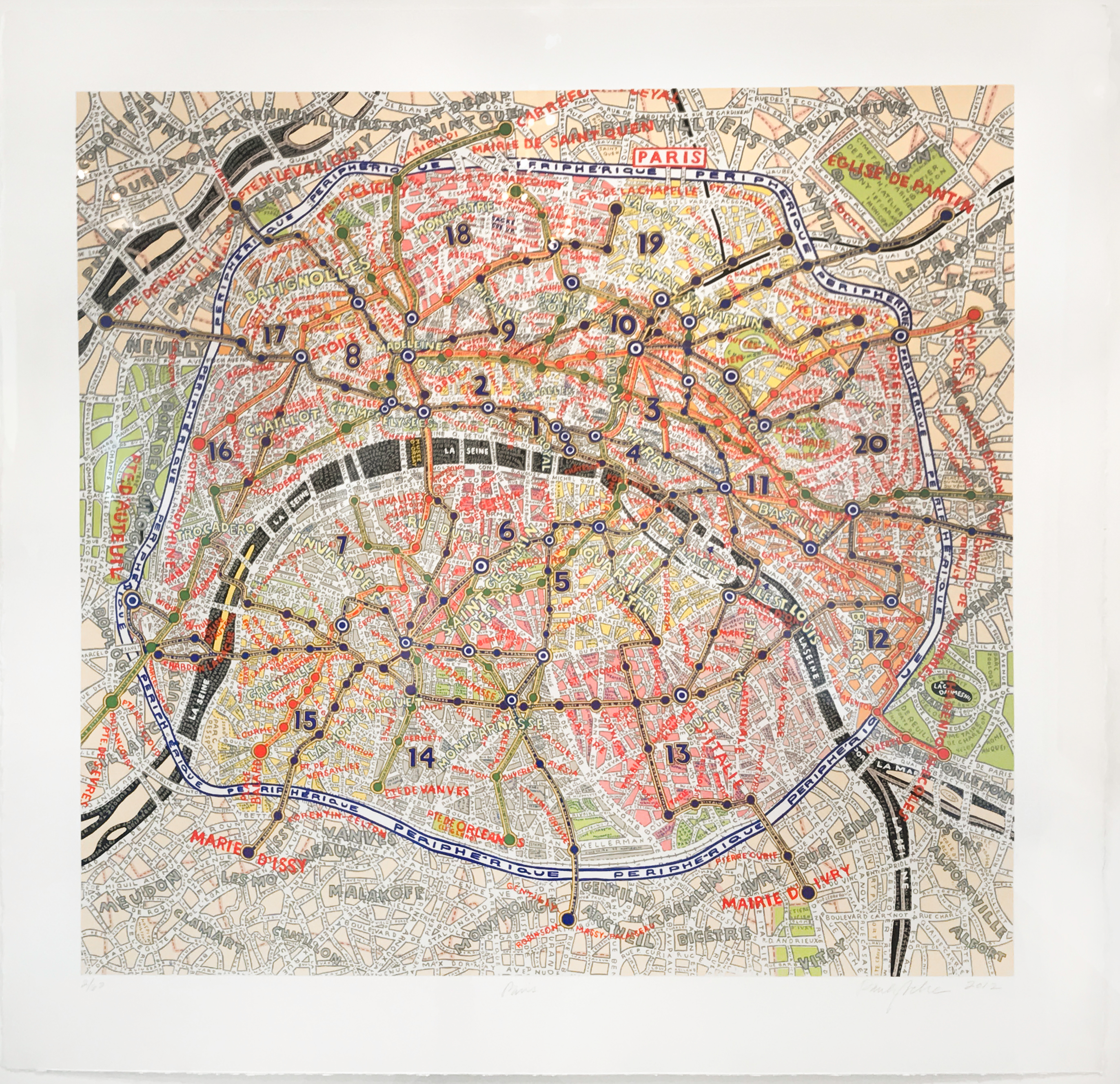 Paris by Paula Scher