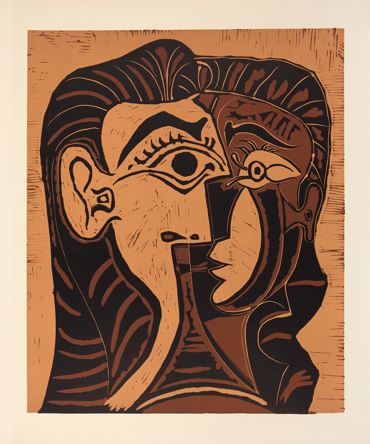 Portrait de Jacqueline de face I by Pablo Picasso