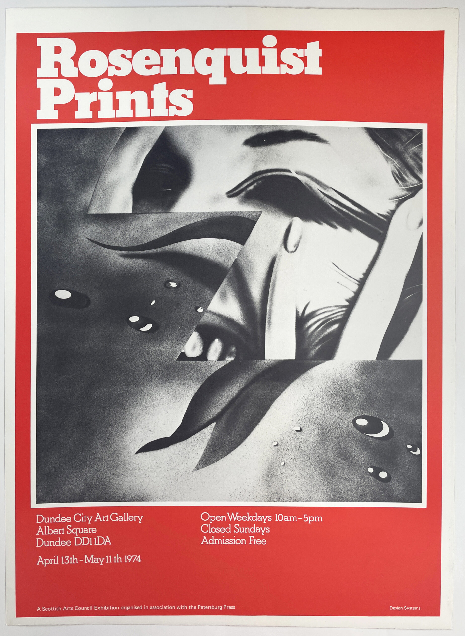 Dundee City Art Gallery 1974 by James Rosenquist