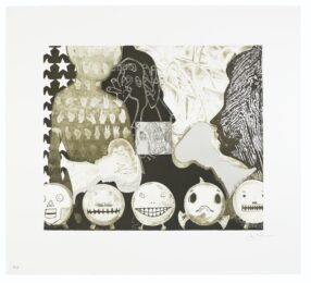 Shrinky Dink 4 by Jasper Johns at Jim Kempner Fine Art
