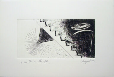 Toy on the Stair by James Rosenquist at Jim Kempner Fine Art