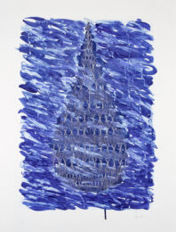 Blue Drop 1 by Wendy Kowynia at Oehme Graphics