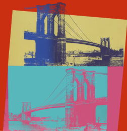 Brooklyn Bridge (FS II.290) by Andy Warhol at RoGallery